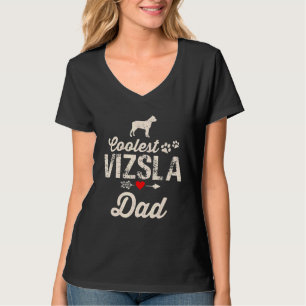Mens Dog Vater Coolster Vizsla Vater Hausbesitzer T-Shirt