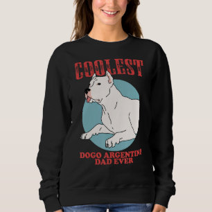 Mens Dogo Argentino Vater Dog Owner Dogo Argentino Sweatshirt