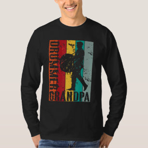 Mens Drummer Opa Rock and Roll Großvater Dru T-Shirt