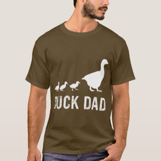 Mens Duck Vater Ducks Lover Duck Eigentümer Funny T-Shirt