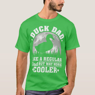 Mens Duck Vater wie ein regelmäßiger Vater Funny D T-Shirt