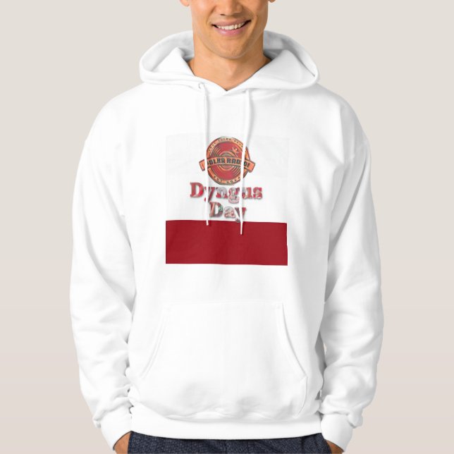 Men's Dyngus Day Polka Radio Hoodie (Vorderseite)