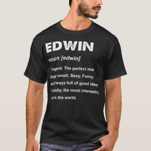 Mens Edwin Name T-Shirt