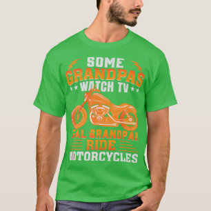 Mens Einige Grandpas fernsehen Real Grandpas Ride T-Shirt
