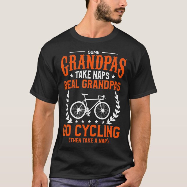 Mens Einige Grandpas Nickerchen wahre Grandpas Fah T-Shirt (Vorderseite)