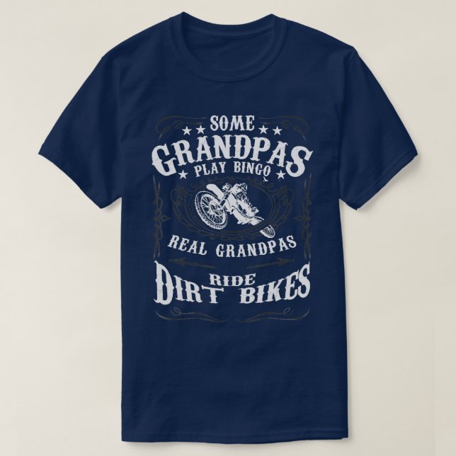 Mens Einige Grandpas Spielen Bingo Ristorante da V T-Shirt (Design vorne)