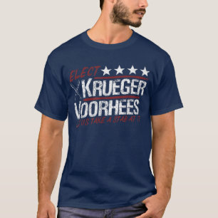 Mens Elect krueger Voorhees Let us take A stab at T-Shirt