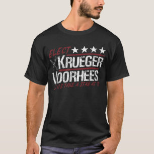 Mens Elect krueger Voorhees Ließ uns einen Stoß au T-Shirt