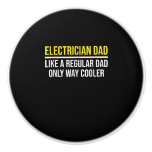 Mens Electrician Vater Way Cooler Funny Far Daddy Keramikknauf