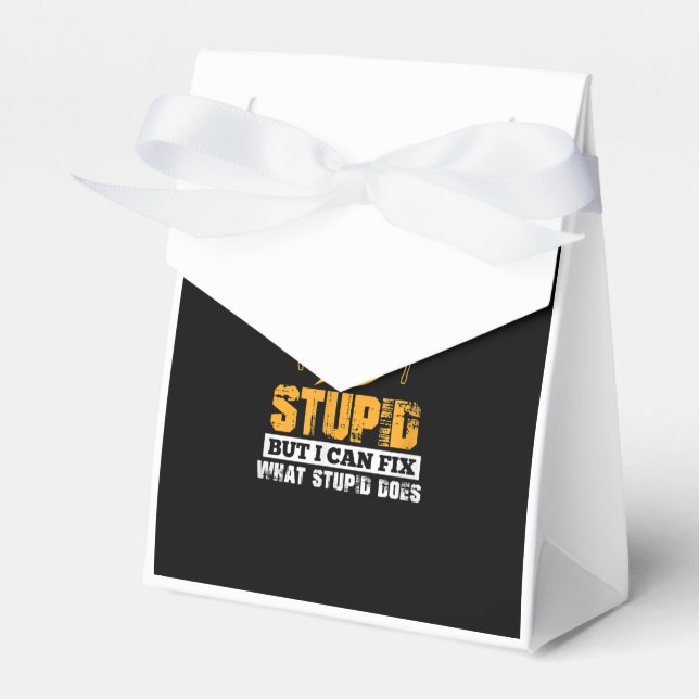 Mens Electricians Funny an an Electrician Ich kann Geschenkschachtel (Vorderseite)