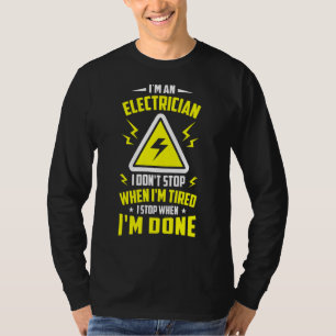 Mens Electricity Ich bin ein Elektror, den ich nic T-Shirt
