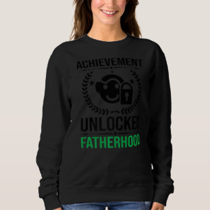 Mens Erreichte Unverschlossene Vaterschaft - Futur Sweatshirt