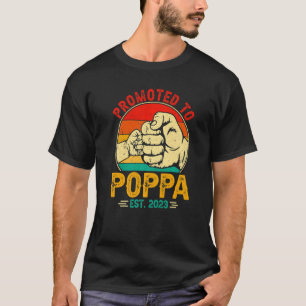 Mens erster Bump neuer Vater's Day befördert P T-Shirt