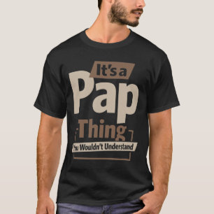 Mens Es ist ein pap Sache Weihnachten Vater/Opa T-Shirt