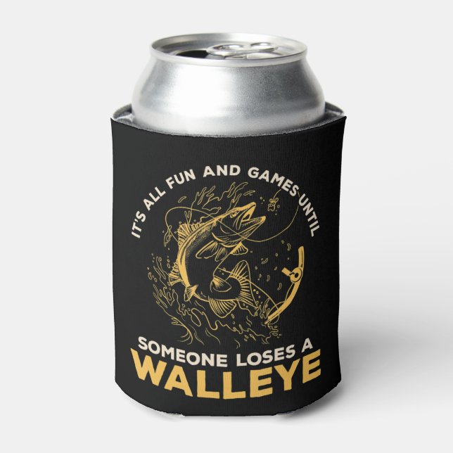 Mens Es macht Spaß, bis jemand eine Mauer verliert Dosenkühler (Kanne Vorderseite)