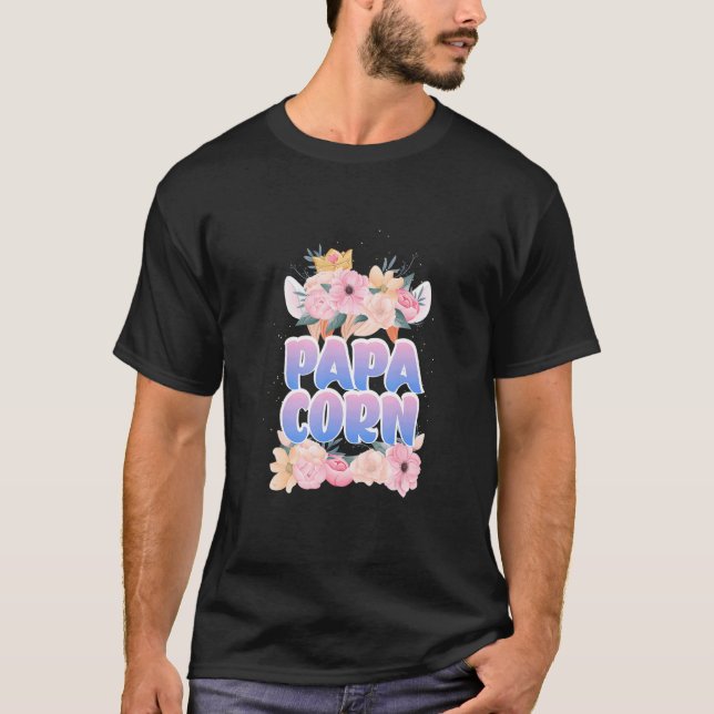 Mens Faboulous Papacorn T-Shirt (Vorderseite)
