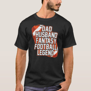 Mens Fantasy Football Vater Husband Fantasy F T-Shirt