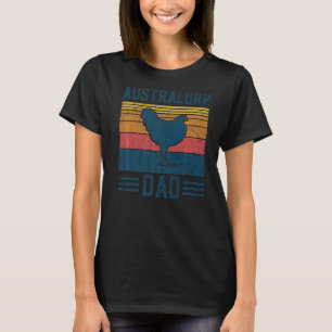 Mens Farm Bree Vintager Australorp Hühner Vater T-Shirt