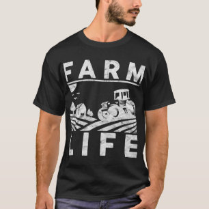 Mens Farm Life Funny Farm Bauer Ackerbau T-Shirt