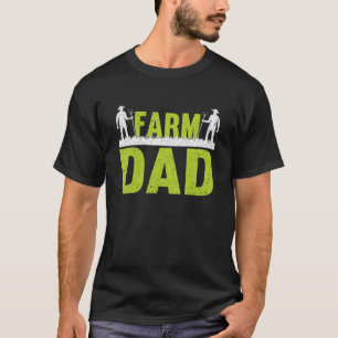 Mens Farm Vater Traktor Farm Daddy Papa Bauer Vate T-Shirt