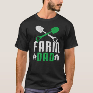 Mens Farm Vater Traktor Farm Daddy Papa Bauer Vate T-Shirt