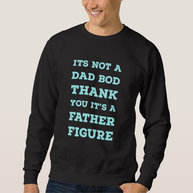 Mens Father Abbildung Sweatshirt (Vorderseite)