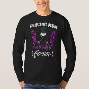 Mens Fencer Mutter erleben Muttertag Frauen T-Shirt