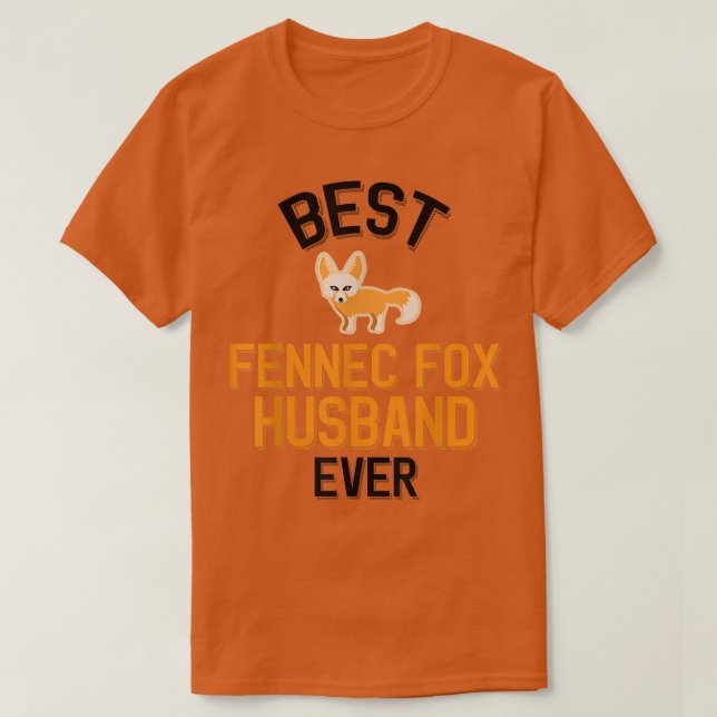 Mens Fennec Fox Husband T - Shirt (Design vorne)