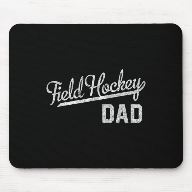 Mens Field Hockey Dad  Mousepad (Vorne)