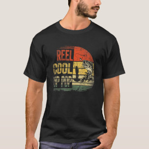 Mens Fischen Fathers Day Reel Cooler Pop T-Shirt