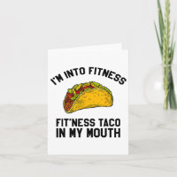 Mens Fitness Taco Funny mexikanisches Spielhaus fü