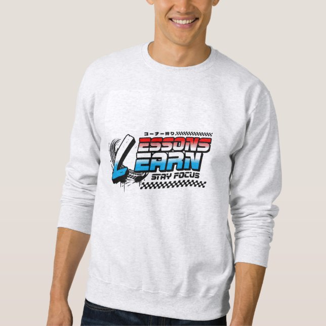 MEN'S FOCUS LESSONS LEARN SWEATSHIRT  (Vorderseite)
