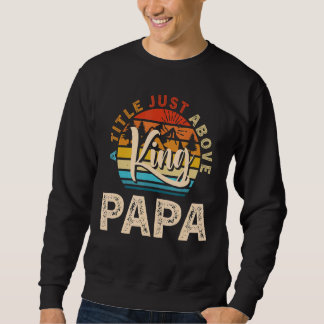 Mens for Vathday Papa Ein Titel über Kin Sweatshirt