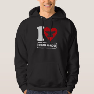 Mens Forging Art Blacksmith Anvil Forging H Hoodie
