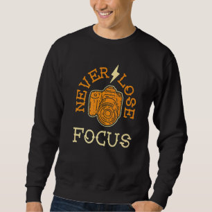 Mens Fotografy Camera Sweatshirt