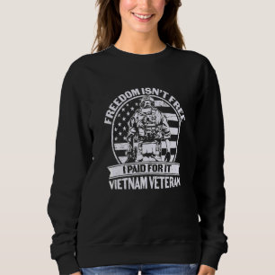 Mens Freedom ist nicht kostenlos ich bezahlt für V Sweatshirt