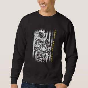 Mens Front gegen Feind 2 Sweatshirt