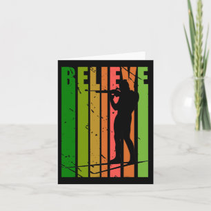 Mens Funky Mens schießt Gun Biathlon Ziel Sprung Karte