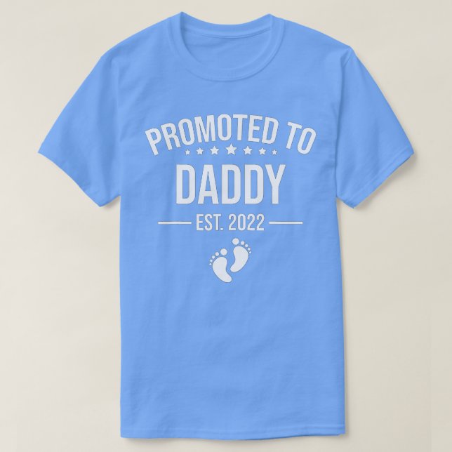 Mens Funny 1st Time Vater EST 2022 Neuer Erste Vat T-Shirt (Design vorne)