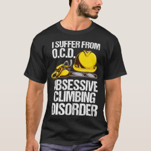 Mens Funny Arborist Tree Climber Geschenk - OCD Cl T-Shirt