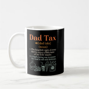 Mens Funny Best Vater Vater Tax Männer Vintag Kaffeetasse