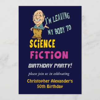 Mens Funny Birthday Party Einladungen