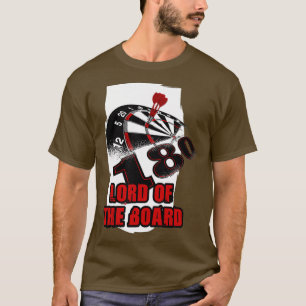 Mens Funny Dart Redewendungen mit Dartboard für Da T-Shirt