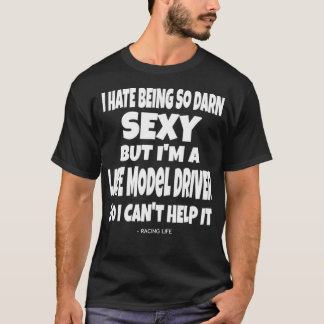 Mens Funny Dirt Track Quote Spate Model T-Shirt