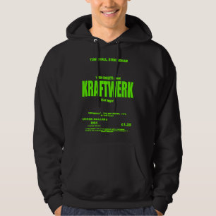 Mens Funny Electronic Kraftwerk Musik Geschenke fü Hoodie