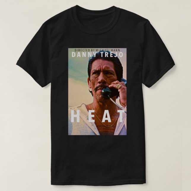 Mens Funny Film Heat Film Coole Grafikgeschenke T-Shirt (Design vorne)