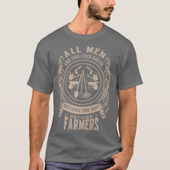 Mens Funny Funny Funny Farm Geschenk Mens Farm T-Shirt (Vorderseite)