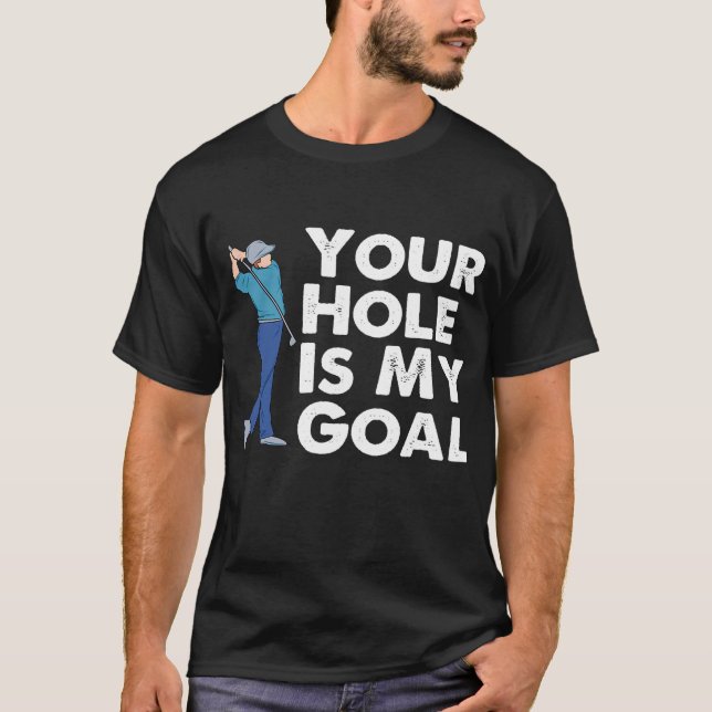 Mens Funny Golf Joke Ihm Golfer Man Spaß Player T-Shirt (Vorderseite)