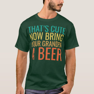 Mens Funny Großvater, der jetzt Niedlich, bringen  T-Shirt
