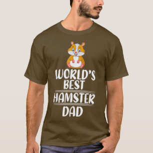 Mens Funny Hamster Lover Worlds Bester Hamster Vat T-Shirt